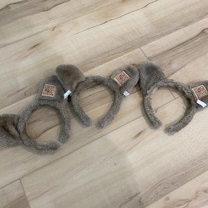 Great Wolf Lodge Kid's Headbands Wolf Ears Animal Dress Up Costume Fun Set of 3